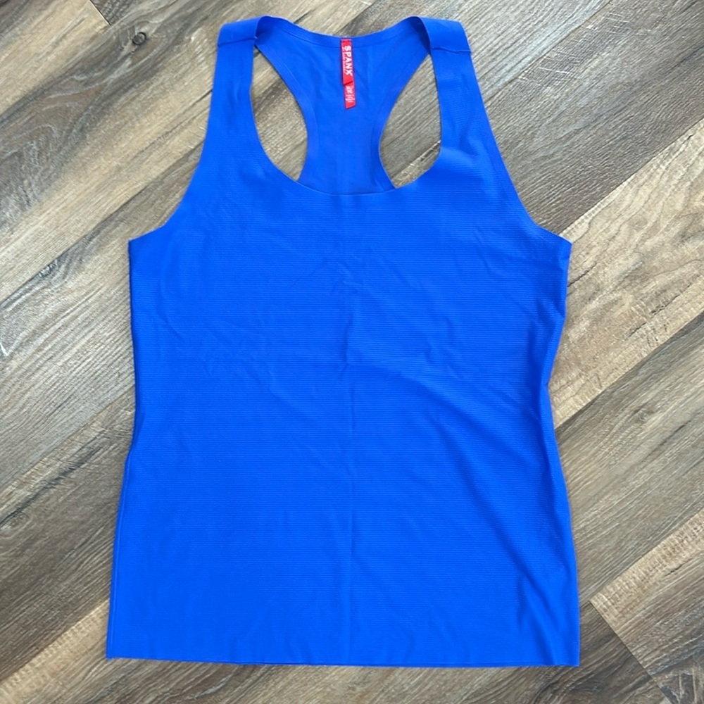 SPANX Athletic Royal Blue Tank Top